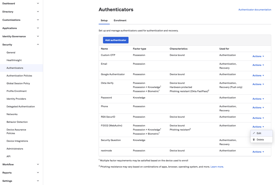 OktaのMFAにWindows Hello/Touch IDを追加してみた｜Nextmode Blog